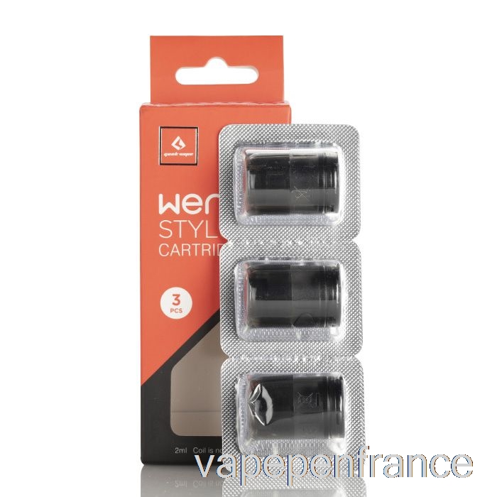 Geek Vape Wenax Stylet Gousses De Remplacement 2 Ml Wenax Stylet Pods Vape Stylo